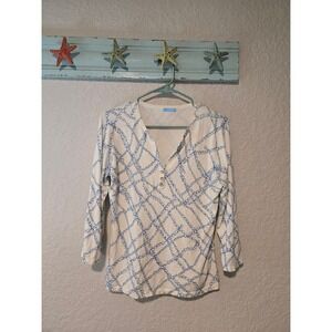 J. McLaughlin Printed Sweater